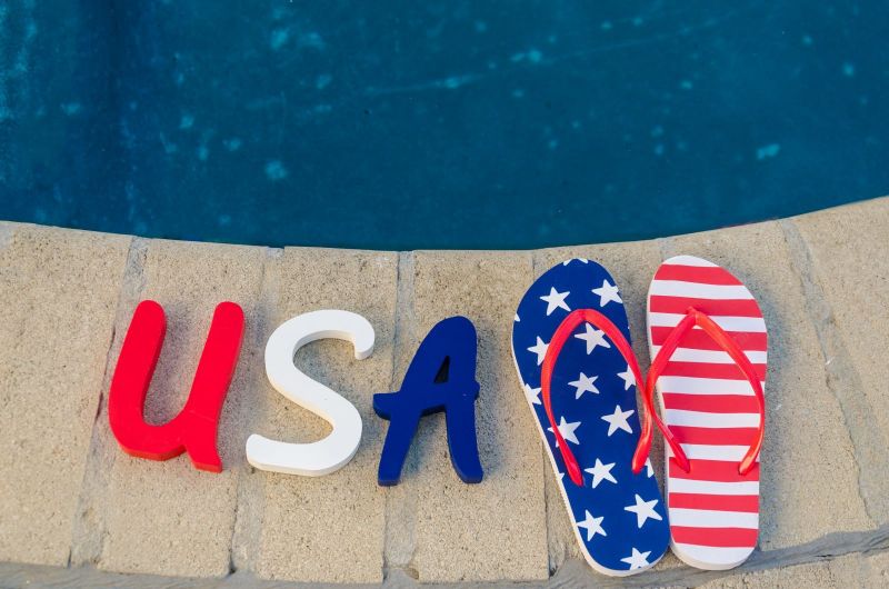 Pool Party ideas: 4th of July